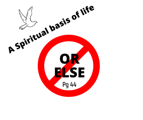 A spiritual basis of life